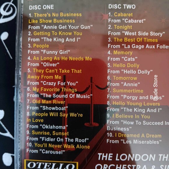 London Theater Orchestra & Singers - Great Broadway Collection 3 CDs - 30 songs - Picture 4 of 6